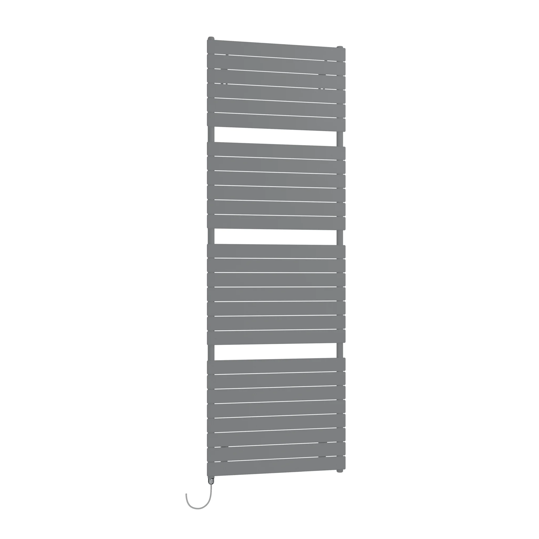 Kermi Aster Designheizkörper - Elektroheizung in Anthracite Grey, 1169x450x37 mm, rechts