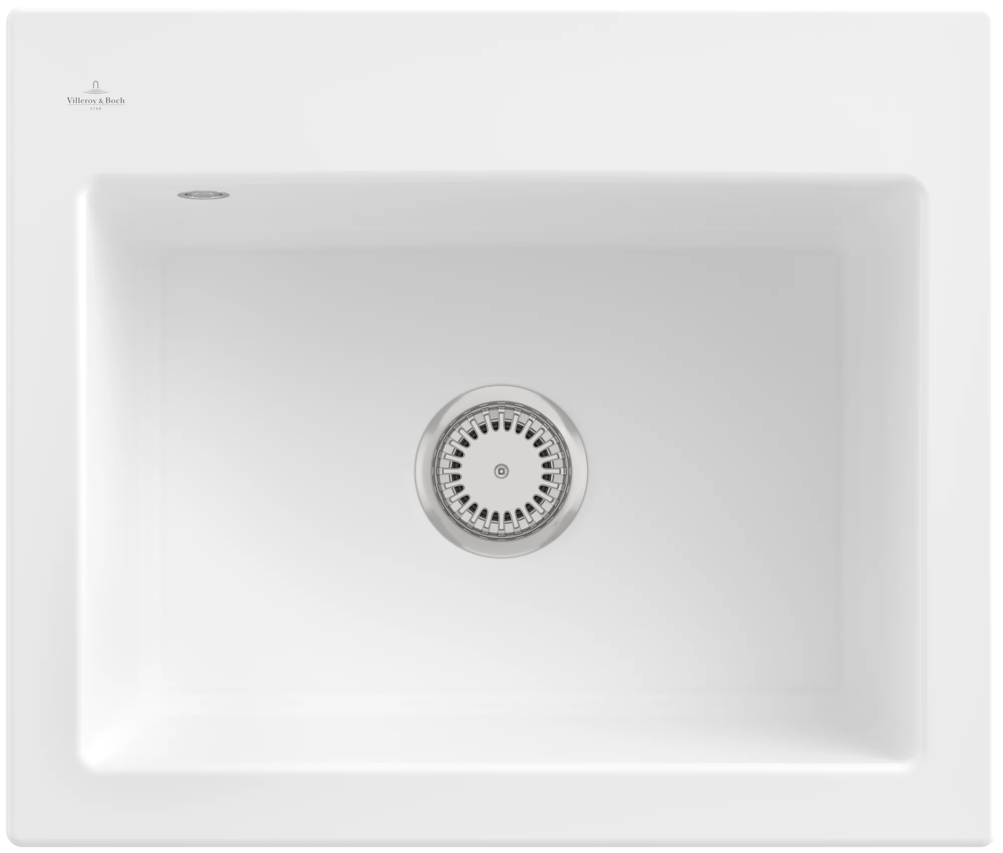 Villeroy & Boch Subway 60 S Einbauspüle Stone White CeramicPlus