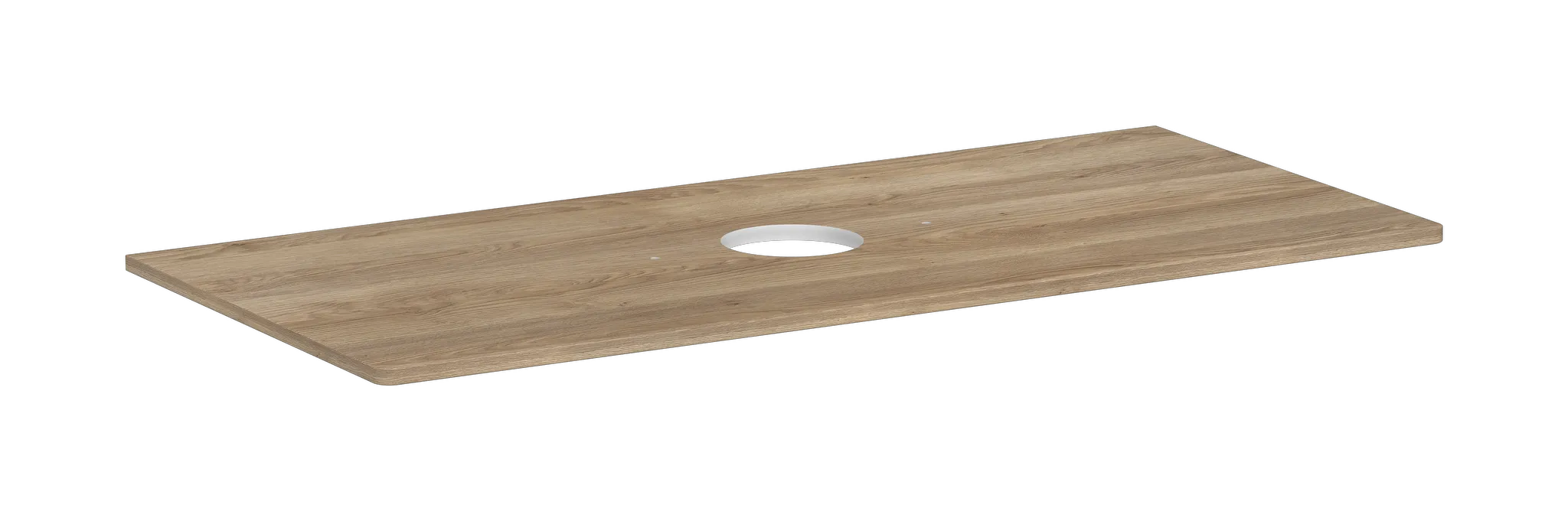 Hansgrohe Xelu Q Konsole, Eiche Natur, 1180 x 540 mm, mittiger Beckenausschnitt für Aufsatzwaschtisch ohne Hahnloch Hansgrohe Xelu Q Konsole, Eiche Natur, 1180 x 540 mm, mittiger Beckenausschnitt für Aufsatzwaschtisch ohne Hahnloch