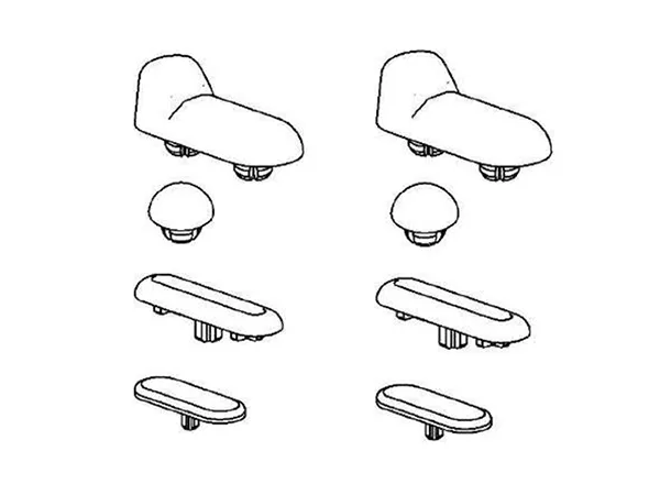 Laufen Puffer für WC-Sitze VIENNA und LIBERTYLINE Laufen Puffer für WC-Sitze VIENNA und LIBERTYLINE