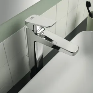 Waschtischarmatur Ceraplan H250 mit Ablaufgarnitur Ausladung 138mm Chrom