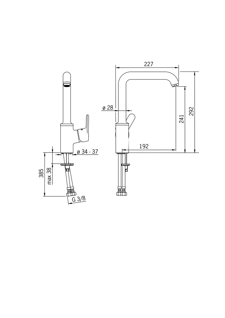 HansaPRIMO Einhebelmischer Küchenarmatur HansaPRIMO 4920 Ausladung 192 mm DN15 Chrom HansaPRIMO Einhebelmischer Küchenarmatur HansaPRIMO 4920 Ausladung 192 mm DN15 Chrom