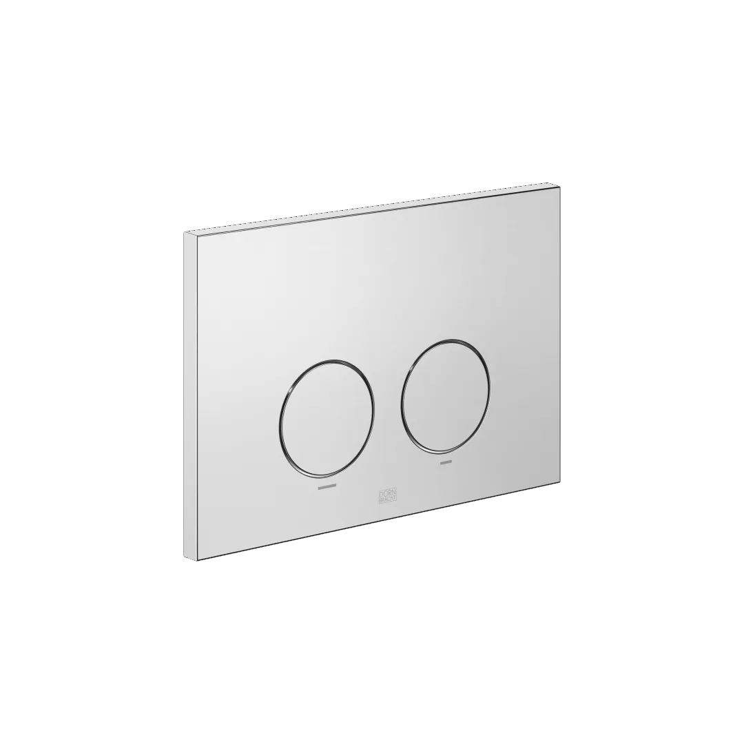 Dornbracht Betätigungsplatte SERIENSPEZIFISCH Chrom gebürstet 169 x 246 x 12 mm für Geberit WC-UP-Spülkasten Sigma ab 2001