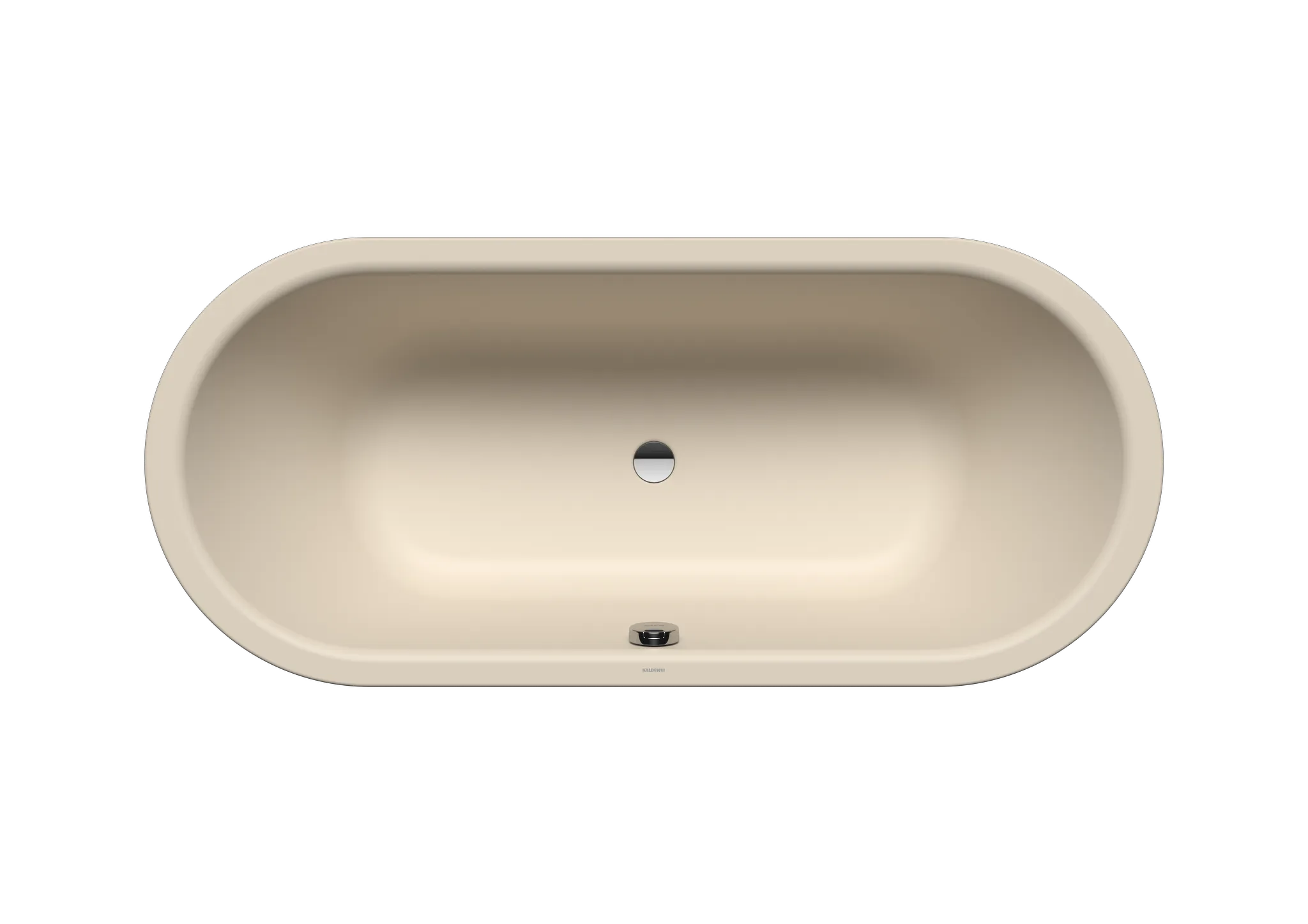 Kaldewei Badewanne „Classic Duo Oval“ oval 170 × 70 cm, ohne Grifflochbohrungen in warm beige 20