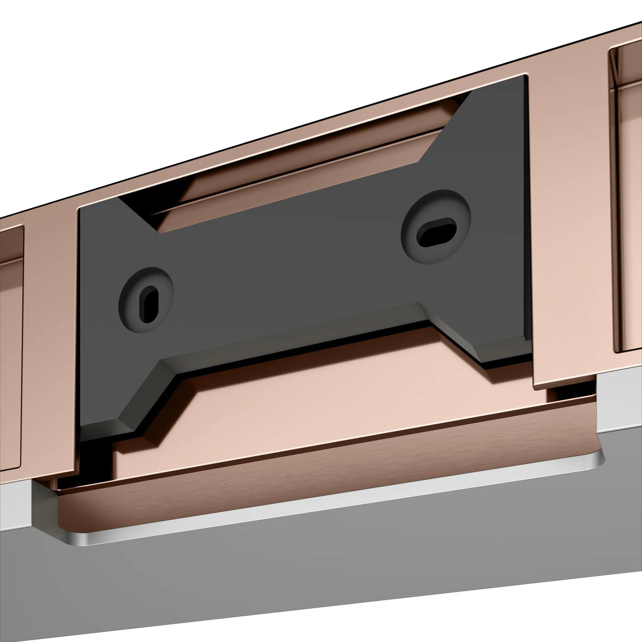 KEUCO EDITION 11 Duschablage Rotgold gebürstet / Alu