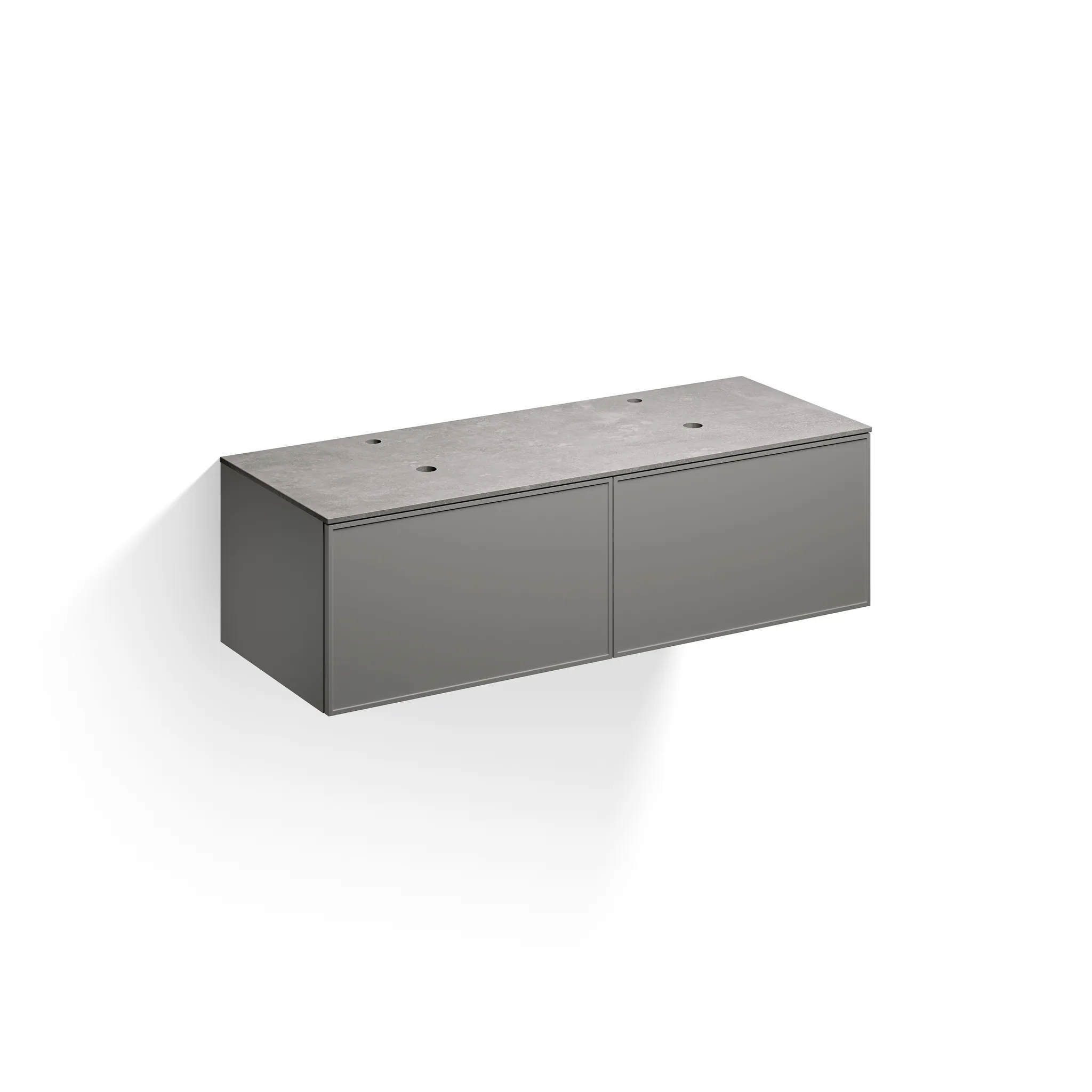 Alape Möbelmodul Arkta 1400x400 NY Silk/Quarzgrau