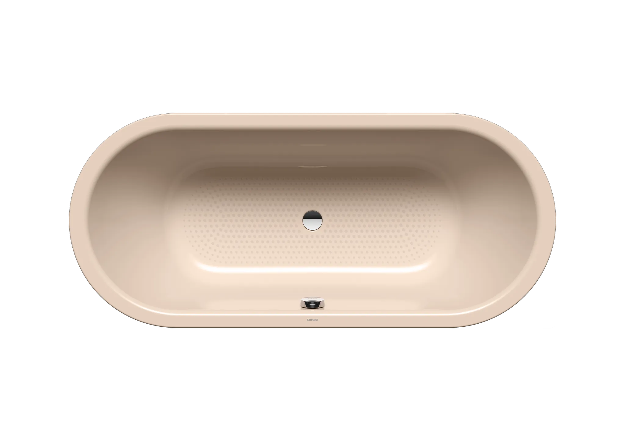 Kaldewei Badewanne „Classic Duo Oval“ oval 160 × 70 cm, ohne Grifflochbohrungen in bahamabeige