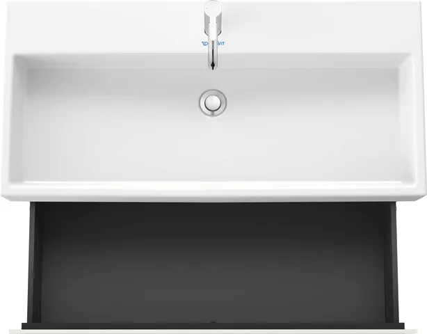 Duravit Waschtischunterschrank wandhängend „L-Cube“ 98,4 × 54,4 × 45,9 cm Weiß Hochglanz Duravit Waschtischunterschrank wandhängend „L-Cube“ 98,4 × 54,4 × 45,9 cm Weiß Hochglanz