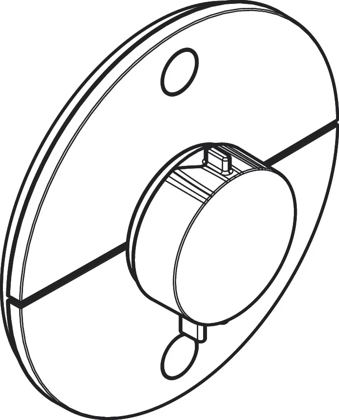 ShowerSelect Comfort S Thermostat Unterputz für 2 Verbraucher mit integrierter Sicherungskombination nach EN1717 Chrom