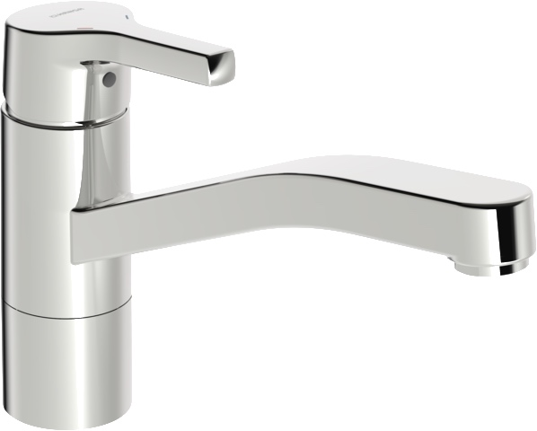 Hansa Einhand-Küchenarmatur „Paleno“ Ausladung 216 mm in chrom Hansa Einhand-Küchenarmatur „Paleno“ Ausladung 216 mm in chrom