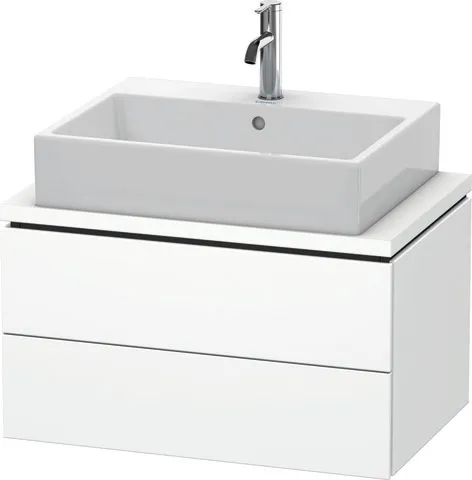 Duravit Waschtischunterschrank wandhängend „L-Cube“ 72 × 40 × 47,7 cm Weiß Matt