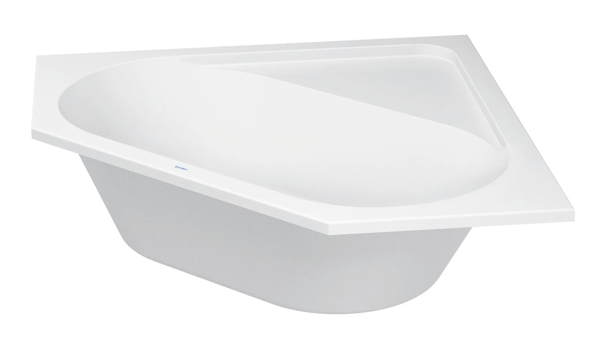 Duravit Badewanne „D-Code“ eck 140 × 140 cm, Mittelablauf