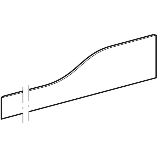 Bambini Dekorblende Front, für Spiel- und Waschlandschaft, für drei Waschtischarmaturen, tieferes Becken links: weiß-alpin Bambini Dekorblende Front, für Spiel- und Waschlandschaft, für drei Waschtischarmaturen, tieferes Becken links: weiß-alpin