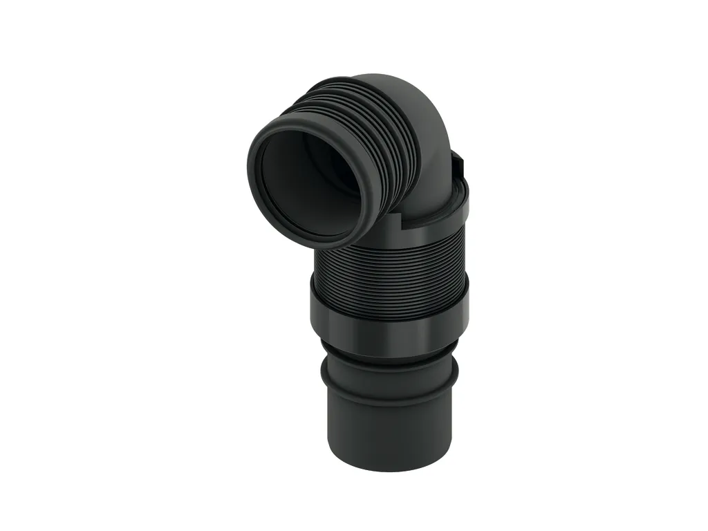 WC-Anschlussbogen DN 90, flexibel WC-Anschlussbogen DN 90, flexibel