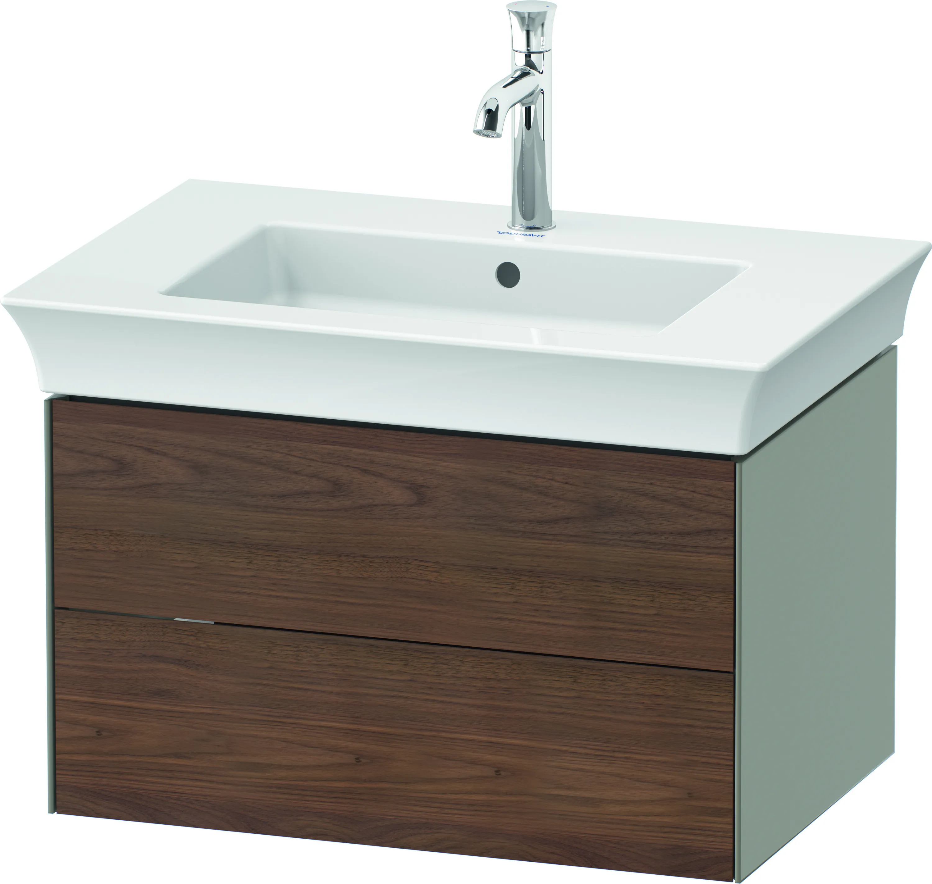 Duravit Waschtischunterschrank wandhängend „White Tulip“ 68,4 × 41 × 45,8 cm Duravit Waschtischunterschrank wandhängend „White Tulip“ 68,4 × 41 × 45,8 cm