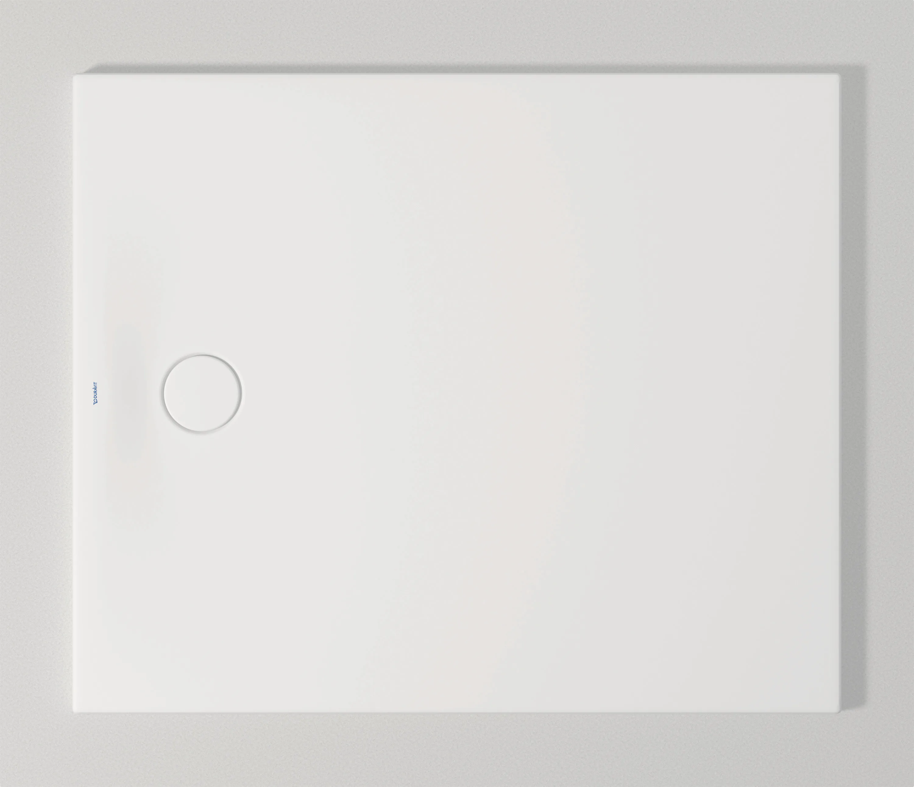 Duravit rechteck Duschwanne „Tempano“ 120 × 100 cm mit Antislip, ohne Oberflächenveredelung, in Weiß