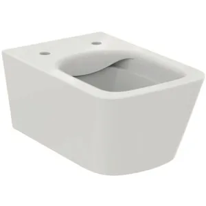 WC-Paket Blend Cube WC Randlos mit WC-Sitz Softclosing 365x540x375mm Weiß