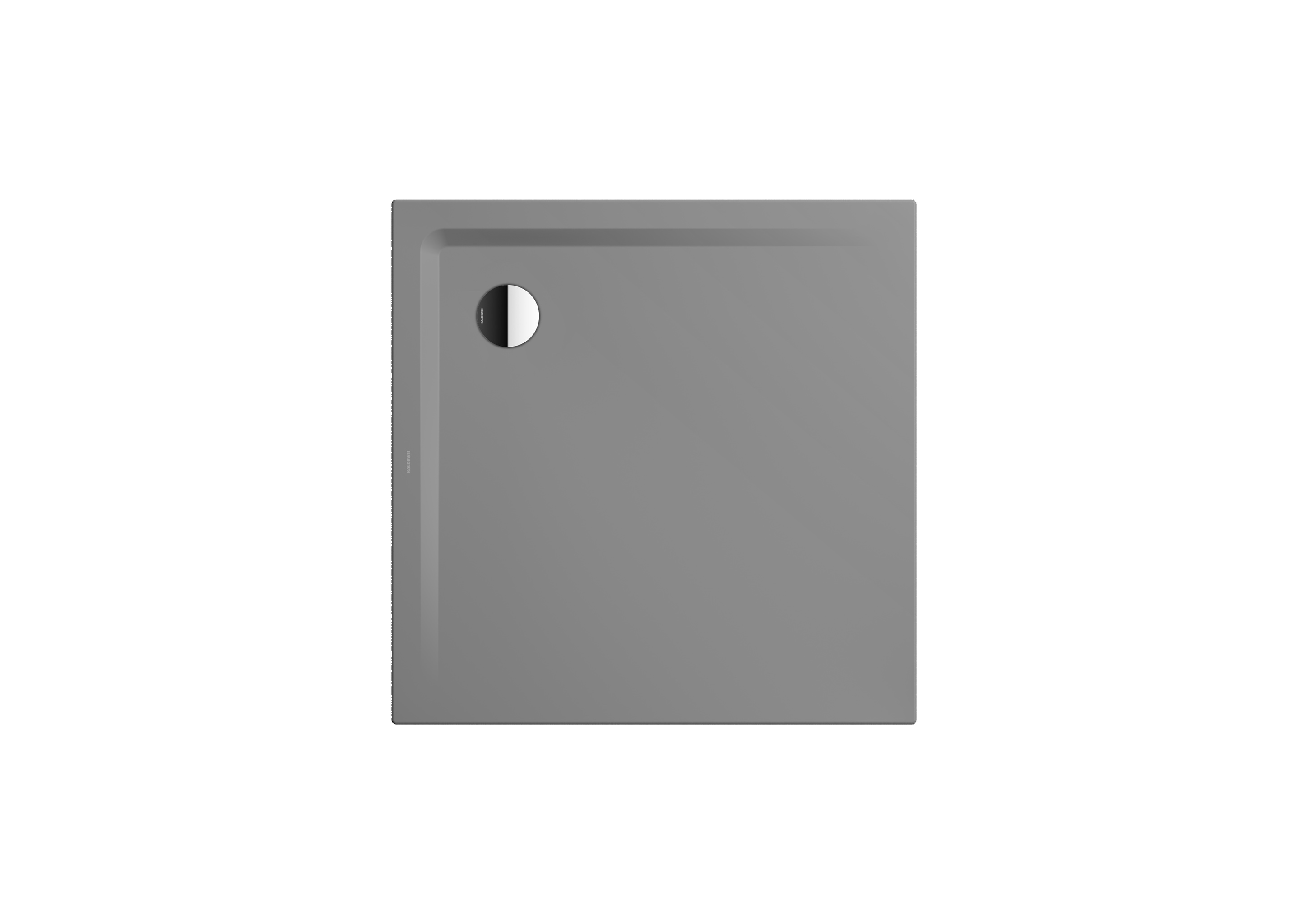 Kaldewei Duschwanne „Superplan“ 90 × 90 cm ohne Oberflächenveredelung, in cool grey 40