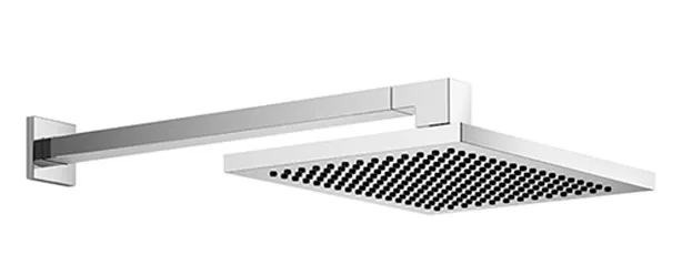 Dornbracht Regenbrause mit Wandanbindung FlowReduce 300 x 240 mm - Chrom