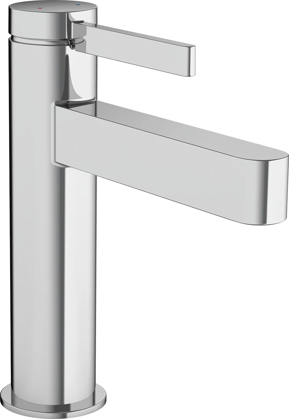 Hansgrohe Finoris Einhebel-Waschtischmischer 110 mit Push-Open Ablaufgarnitur Chrom, Ausladung 139 mm, Auslaufhöhe 113 mm
