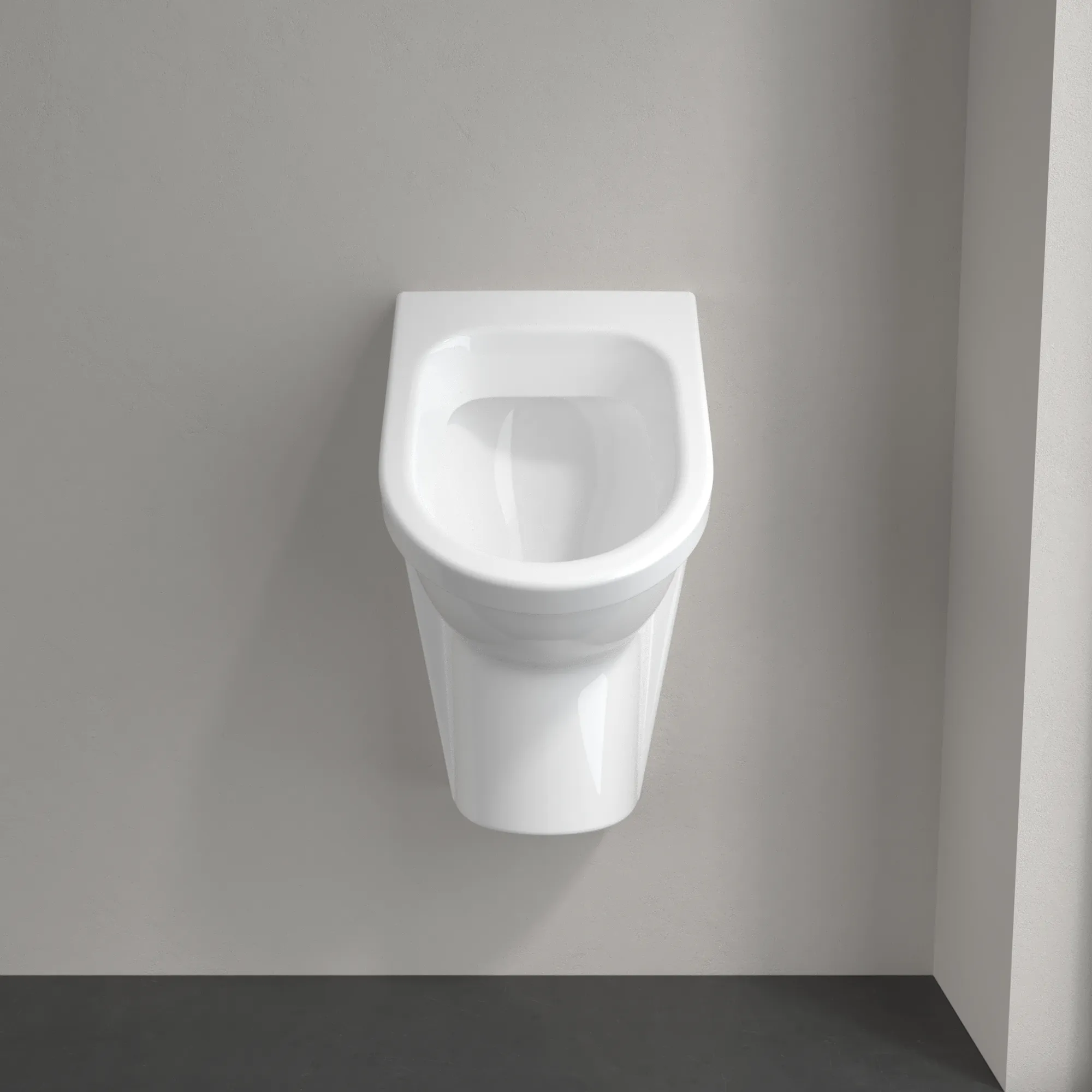 Urinal „Architectura“, Befestigung verdeckt, Zulauf verdeckt, ohne Zielobjekt 35,5 × 62 × 38,5 cm in Weiß Alpin Urinal „Architectura“, Befestigung verdeckt, Zulauf verdeckt, ohne Zielobjekt 35,5 × 62 × 38,5 cm in Weiß Alpin