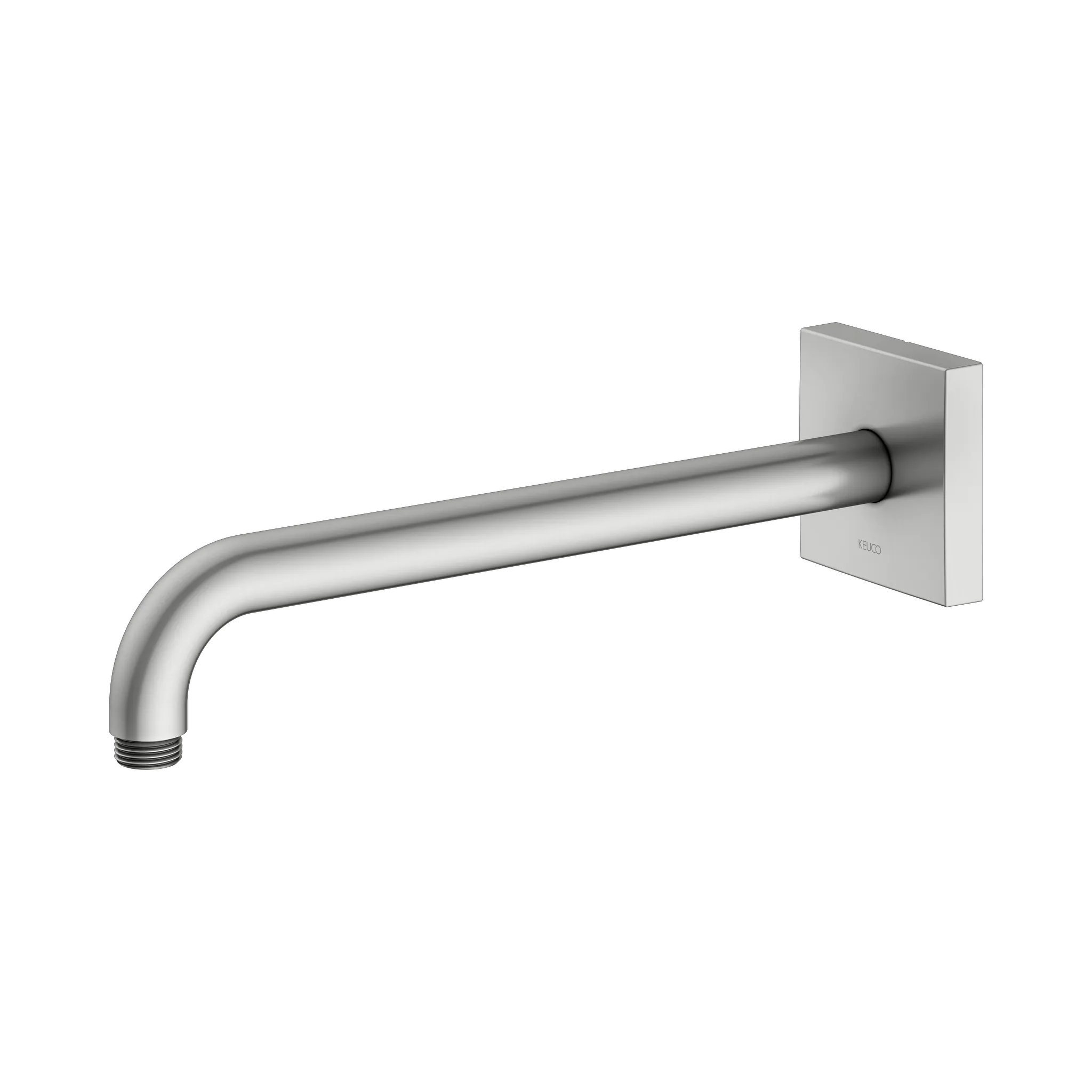 Brausen und Brausezubehör Brausearm Wandanschluss Ausladung 300 mm Edelstahl-finish