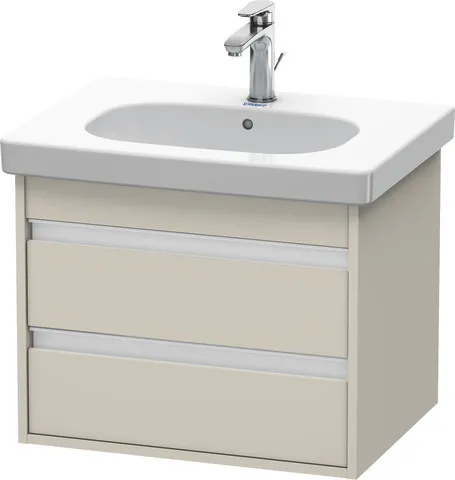 Duravit Waschtischunterschrank wandhängend „Ketho“ 60 × 48 × 45,5 cm Taupe Matt Duravit Waschtischunterschrank wandhängend „Ketho“ 60 × 48 × 45,5 cm Taupe Matt