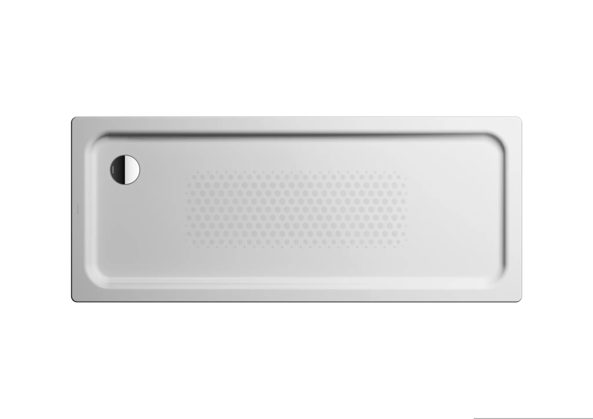 Kaldewei rechteck Duschwanne „Duschplan“ 70 × 170 cm in manhattan mit Antislip