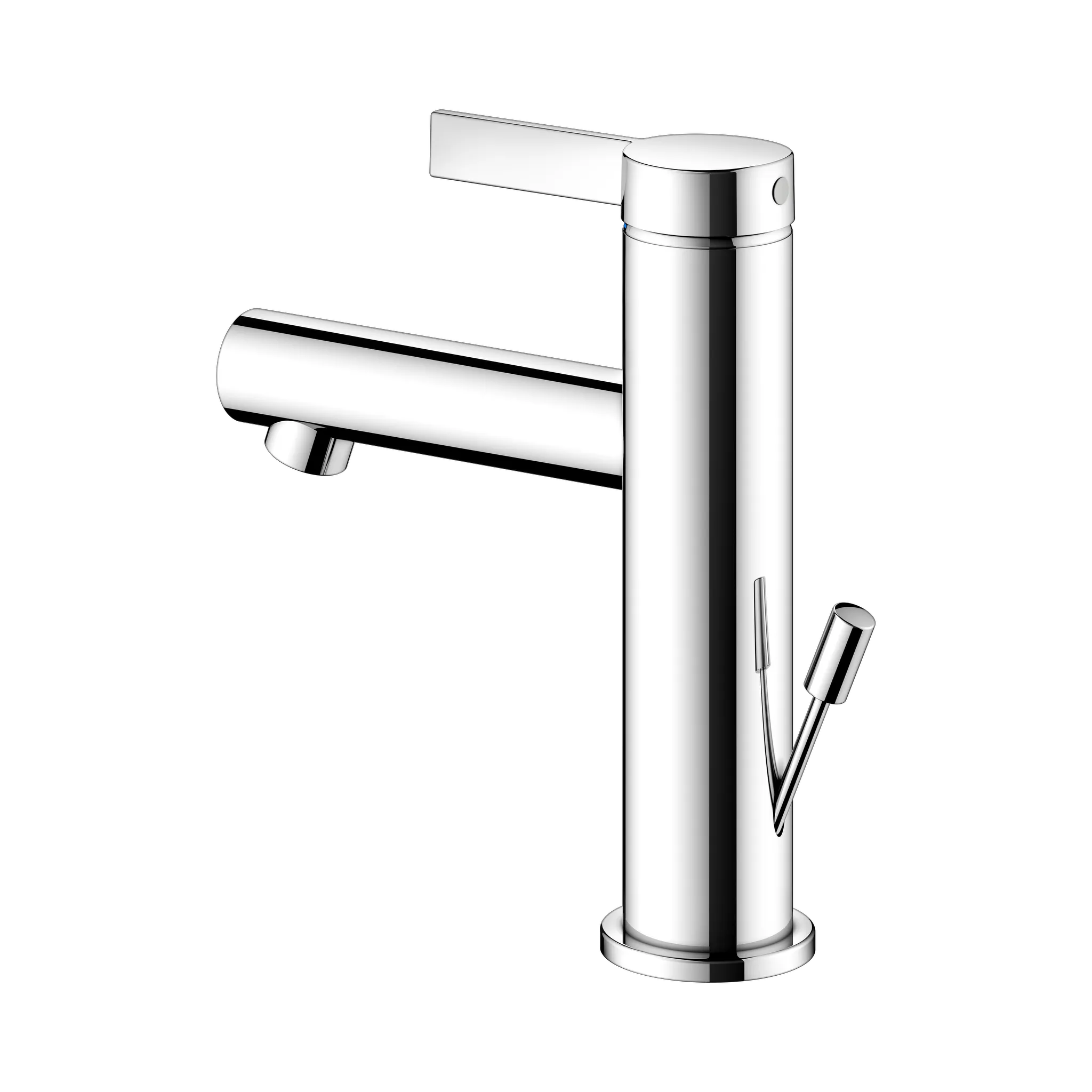 IXMO 59502011000 Einhebel-Waschtischmischer 100 mit Zugstangen-Ablaufgarnitur IXMO Pure, Rosette rund/eckig verchromt IXMO 59502011000 Einhebel-Waschtischmischer 100 mit Zugstangen-Ablaufgarnitur IXMO Pure, Rosette rund/eckig verchromt