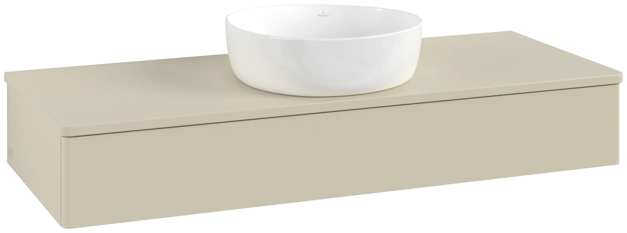 Villeroy & Boch Antao Waschbeckenunterschrank L10_5 1200x190x500mm Silk Grey Matt