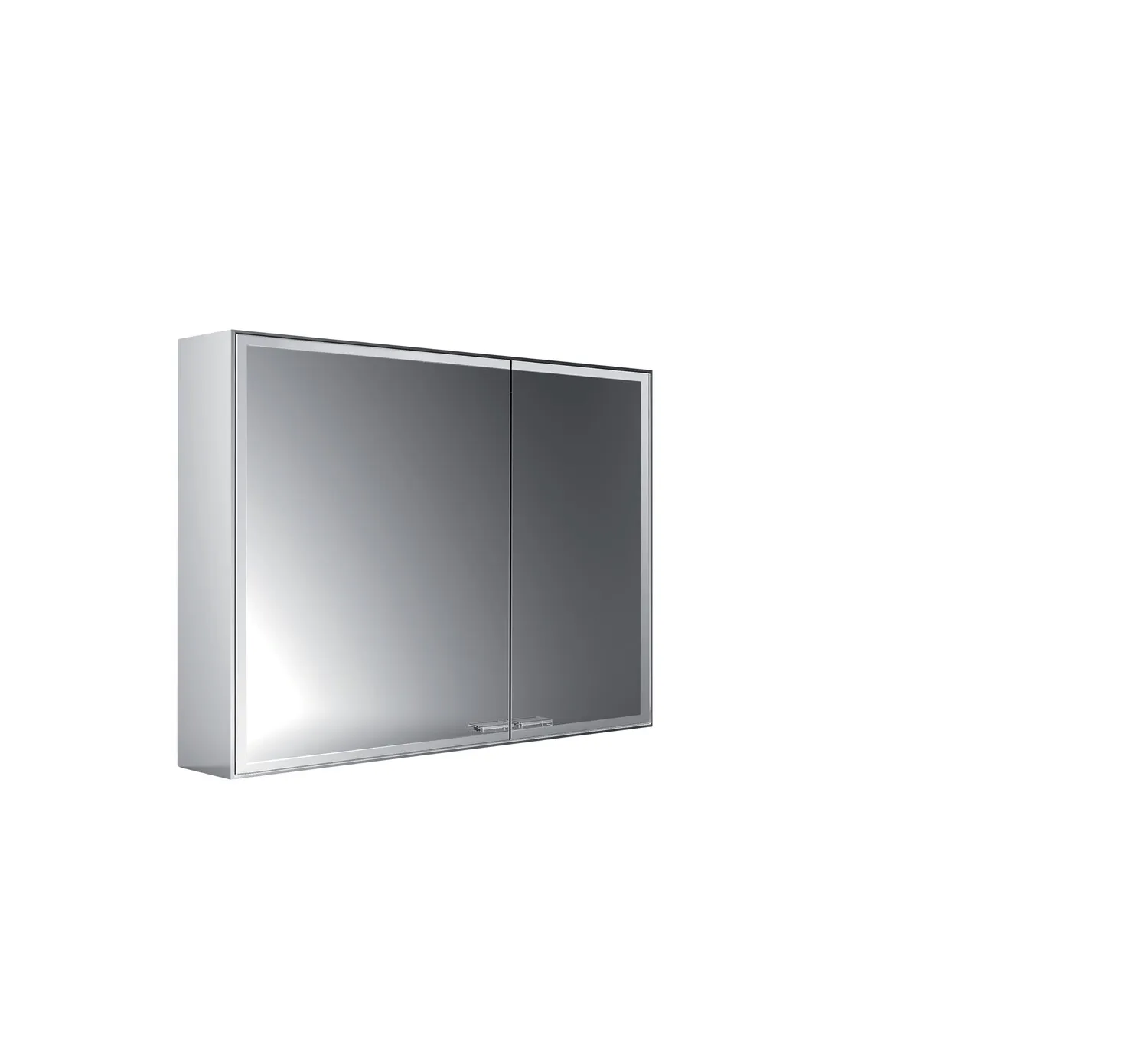 emco LED-Spiegelschrank Prestige 2 Aufputz, breite Tür links, 887 mm emco LED-Spiegelschrank Prestige 2 Aufputz, breite Tür links, 887 mm