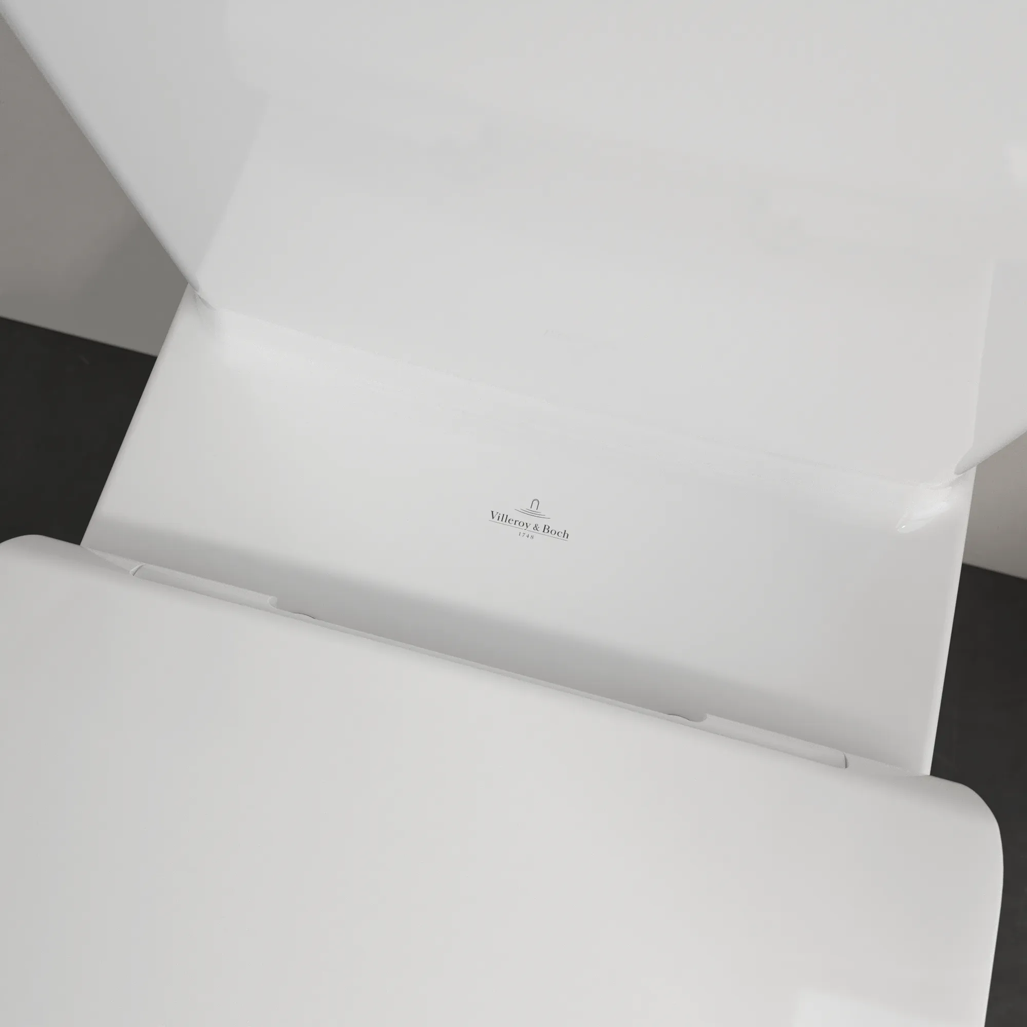 Stand-Tiefspül-WC für Kombination mit Spülkasten DirectFlush „ViCare“ 36 × 46 × 68 cm in Weiß Alpin, ohne Spülrand Stand-Tiefspül-WC für Kombination mit Spülkasten DirectFlush „ViCare“ 36 × 46 × 68 cm in Weiß Alpin, ohne Spülrand