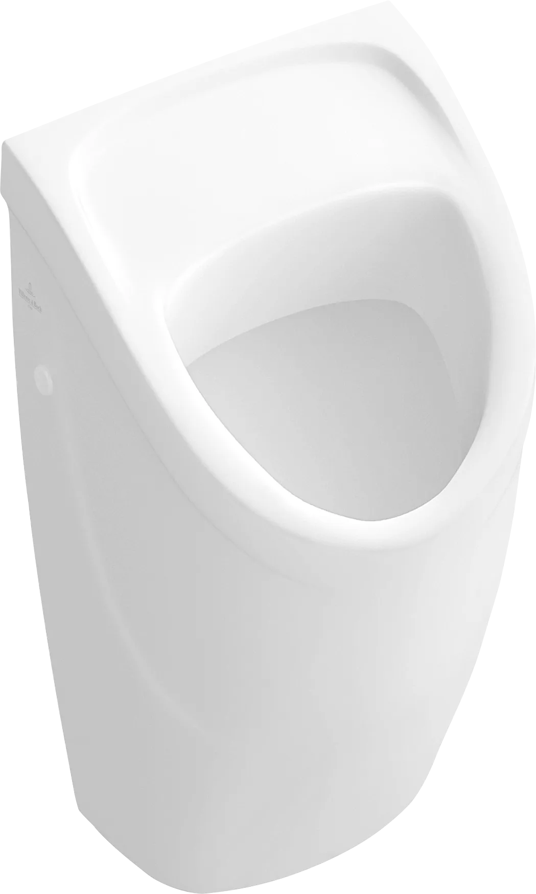 Urinal „O.novo“ Compact, mit Zielobjekt, Zulauf verdeckt 29 × 49,5 × 24,5 cm in Weiß Alpin Urinal „O.novo“ Compact, mit Zielobjekt, Zulauf verdeckt 29 × 49,5 × 24,5 cm in Weiß Alpin