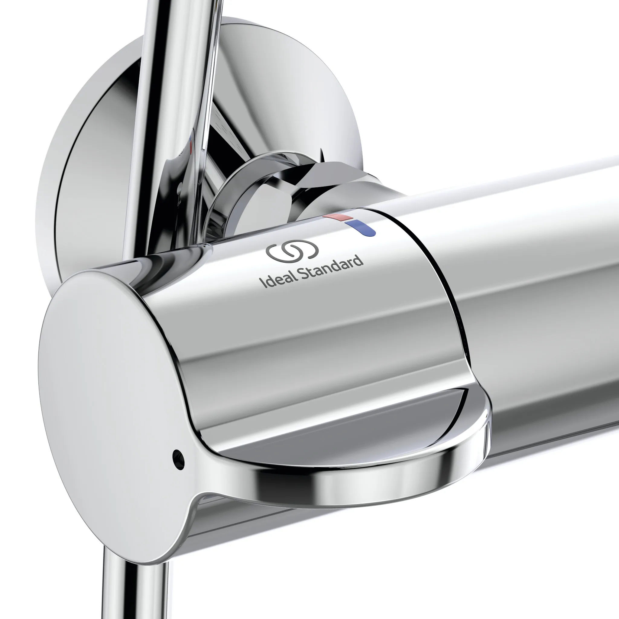 Ideal Standard Ceraplus Safe Duschsystem mit Brausethermostat Chrom Ideal Standard Ceraplus Safe Duschsystem mit Brausethermostat Chrom