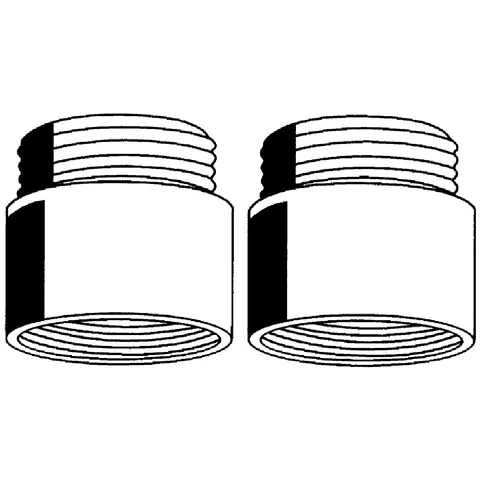 Grohe Verlängerung 07130, DN 20, 20 mm, chrom Grohe Verlängerung 07130, DN 20, 20 mm, chrom