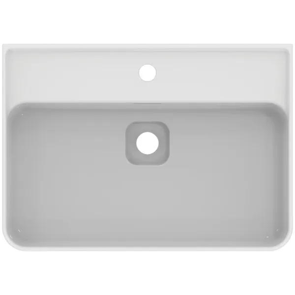 Waschbecken „StradaII“ 60 × 43 × 17 cm, Hahnlochposition mittig Waschbecken „StradaII“ 60 × 43 × 17 cm, Hahnlochposition mittig