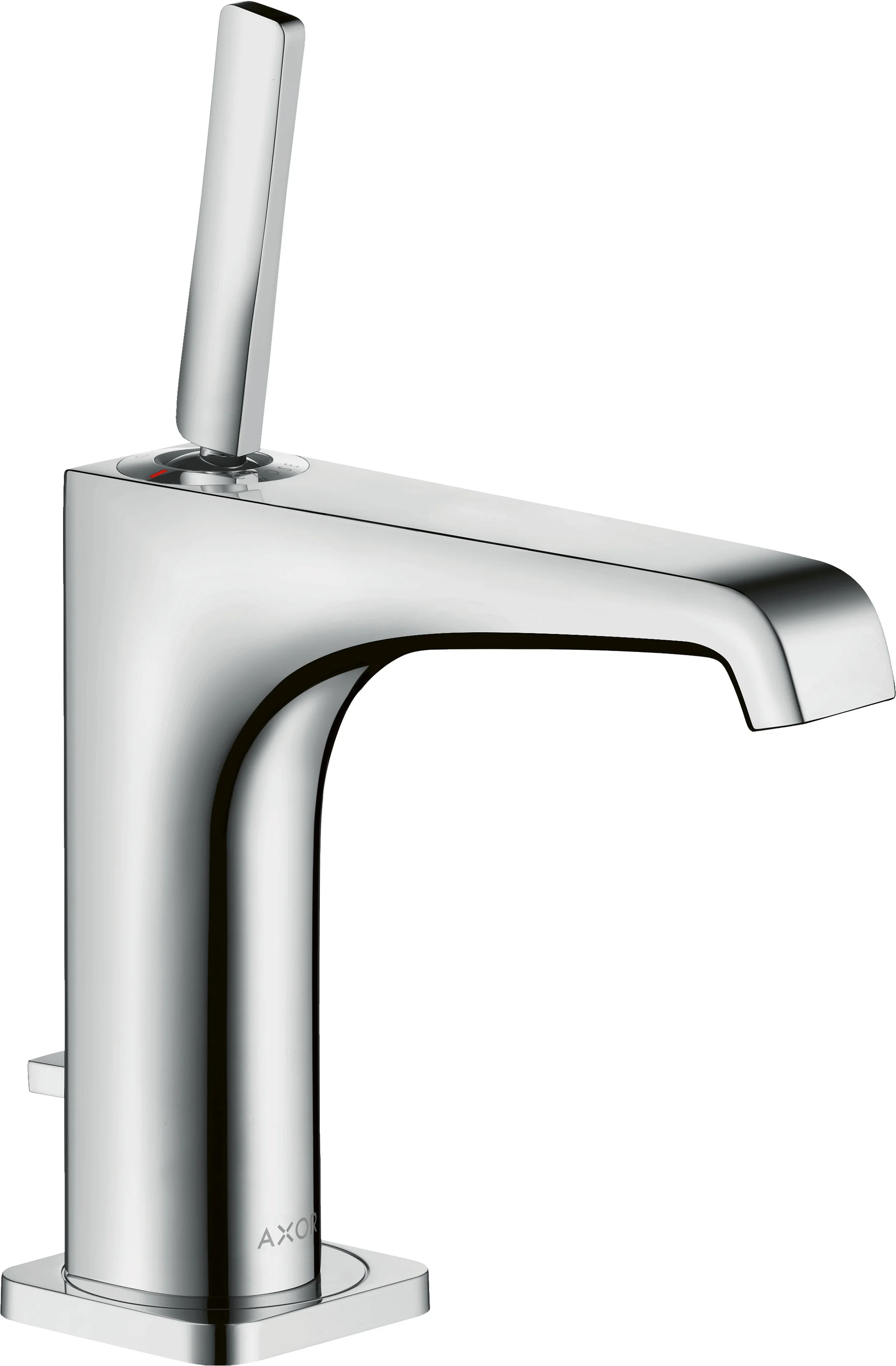 Hansgrohe AXOR Citterio E Einhebel-Waschtischmischer 130, Chrom, Ausladung 143 mm, Auslaufhöhe 126 mm, Laminarstrahl, max. Durchfluss 5 l/min Hansgrohe AXOR Citterio E Einhebel-Waschtischmischer 130, Chrom, Ausladung 143 mm, Auslaufhöhe 126 mm, Laminarstrahl, max. Durchfluss 5 l/min