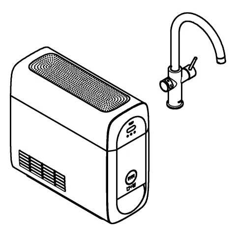 Grohe Starterkit Grohe Blue Home 31455_1 Grohe Starterkit Grohe Blue Home 31455_1