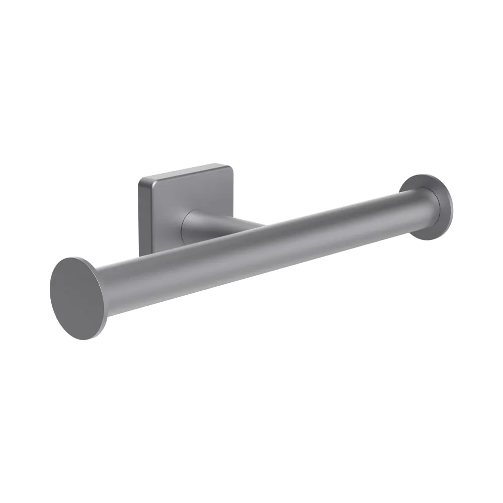 Niara S Toilettenpapierhalter 38407.2 doppelt, o. Abdeckung, Edelstahl geb.