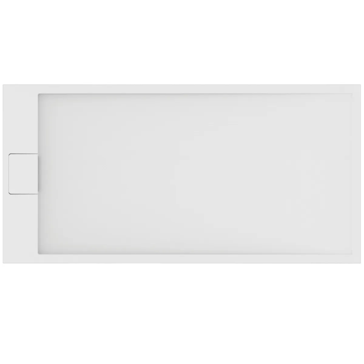 Ideal Standard Rechteck-Brausewanne Ultra Flat S i.life 1600x800mm Carraraweiß