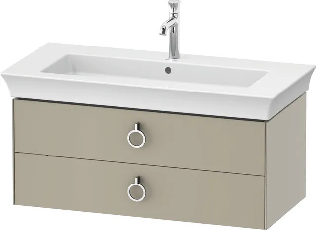 Duravit Waschtischunterschrank wandhängend „White Tulip“ 98,4 × 41 × 45,8 cm Duravit Waschtischunterschrank wandhängend „White Tulip“ 98,4 × 41 × 45,8 cm