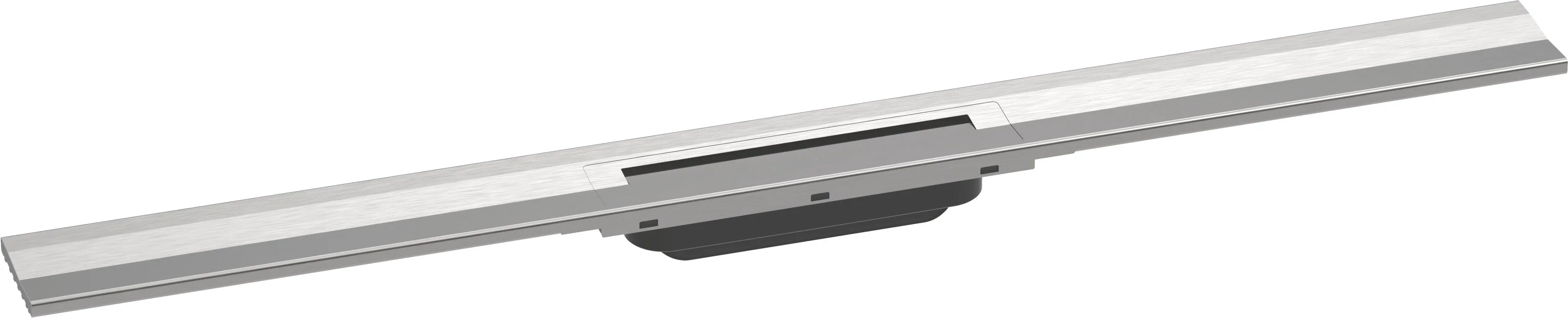Hansgrohe RainDrain Flex Duschrinne 900 mm, wandangebunden, höhenverstellbar, Edelstahl V2A, bis zu 60 l/min Ablaufleistung