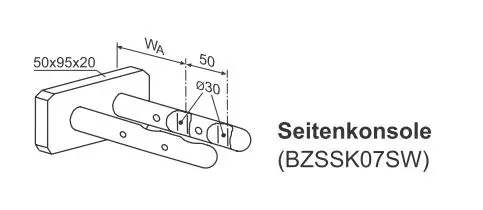 BEMM Raumteiler-3er-Set „Habanera“ Weiß 9016