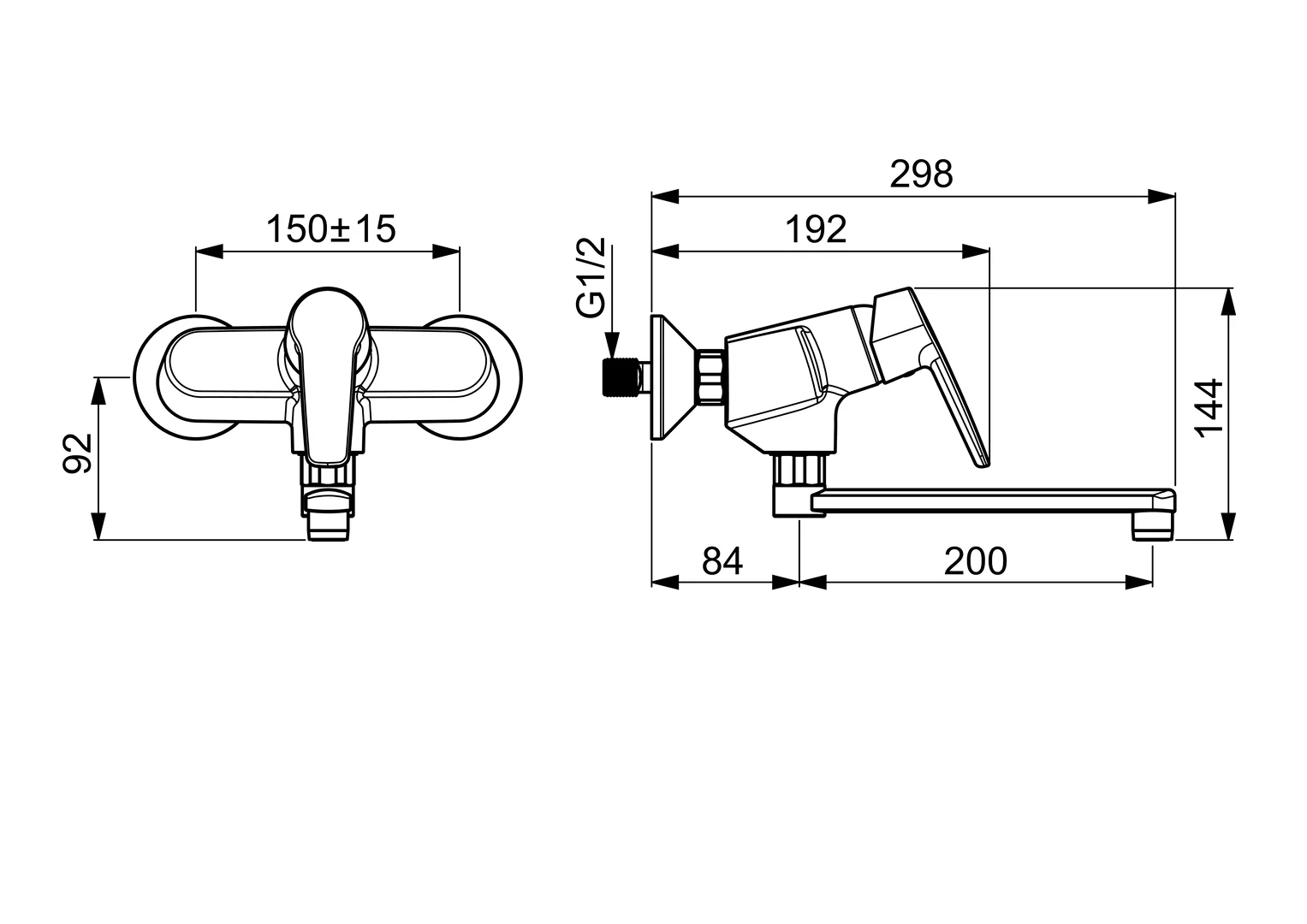 HansaPOLO Einhebelmischer Küchenarmatur HansaPOLO 5162 Ausladung 200 mm DN15 Chrom HansaPOLO Einhebelmischer Küchenarmatur HansaPOLO 5162 Ausladung 200 mm DN15 Chrom