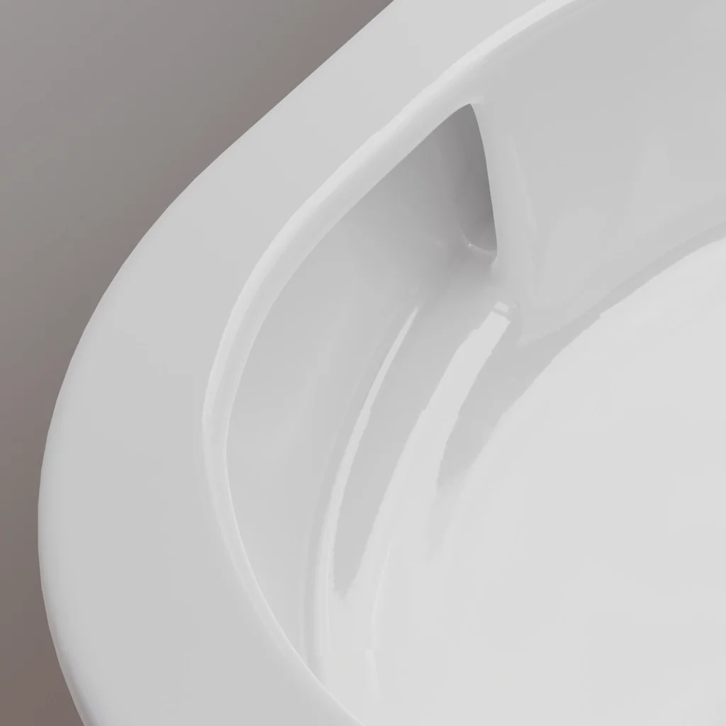 Hansgrohe EluPura S Wand-WC-Set, 540x360 mm, weiß, mit AquaHelix Flush, SmartClean, SoftClose und QuickRelease