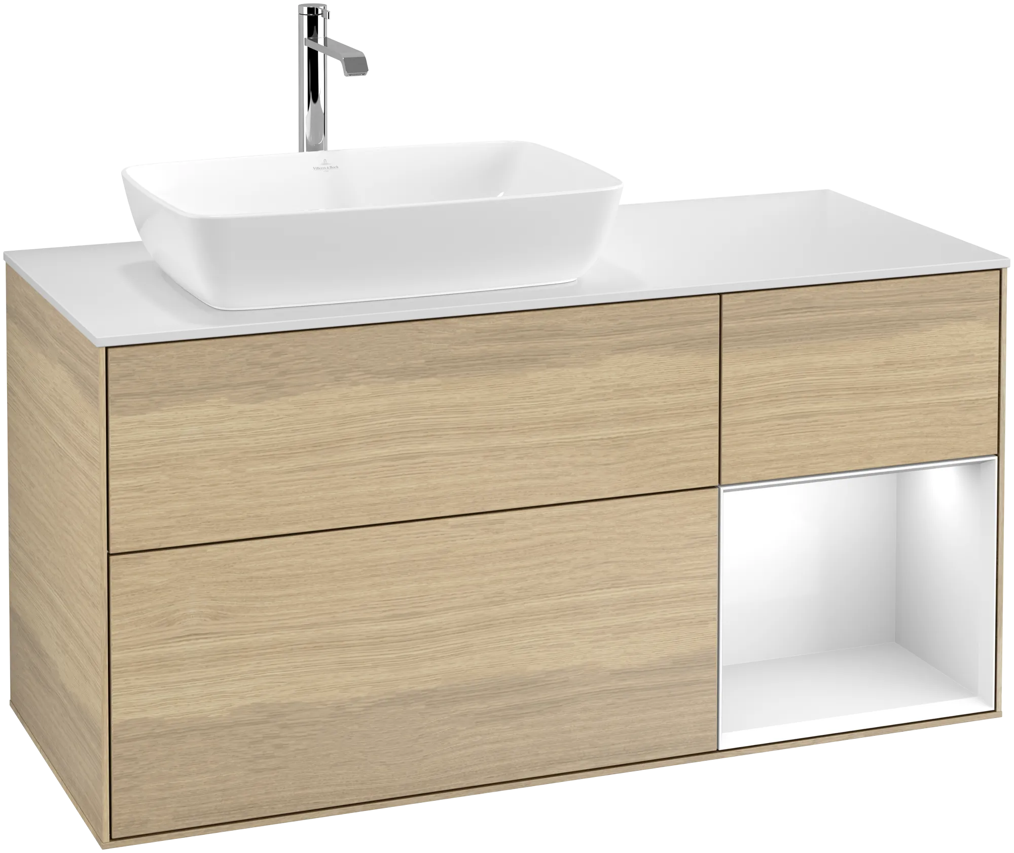 Villeroy & Boch Waschbeckenunterschrank Finion F81, 1200x603x501mm