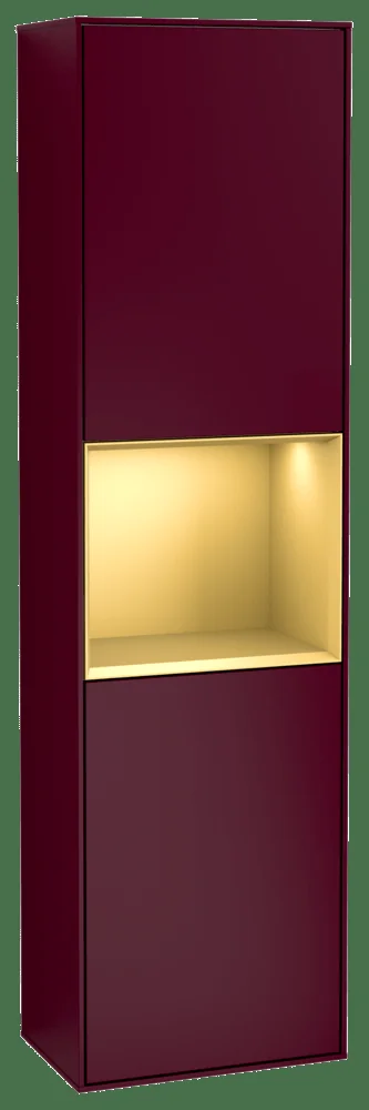 Villeroy & Boch Finion Hochschrank G47, 418x1516x270mm, mit Beleuchtung, 2 Türen Villeroy & Boch Finion Hochschrank G47, 418x1516x270mm, mit Beleuchtung, 2 Türen