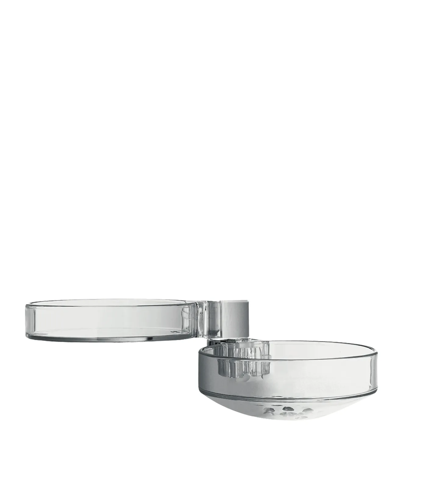 Hansgrohe Casetta'D Seifenschale für Brausestange Ø 25 mm, Glasklar
