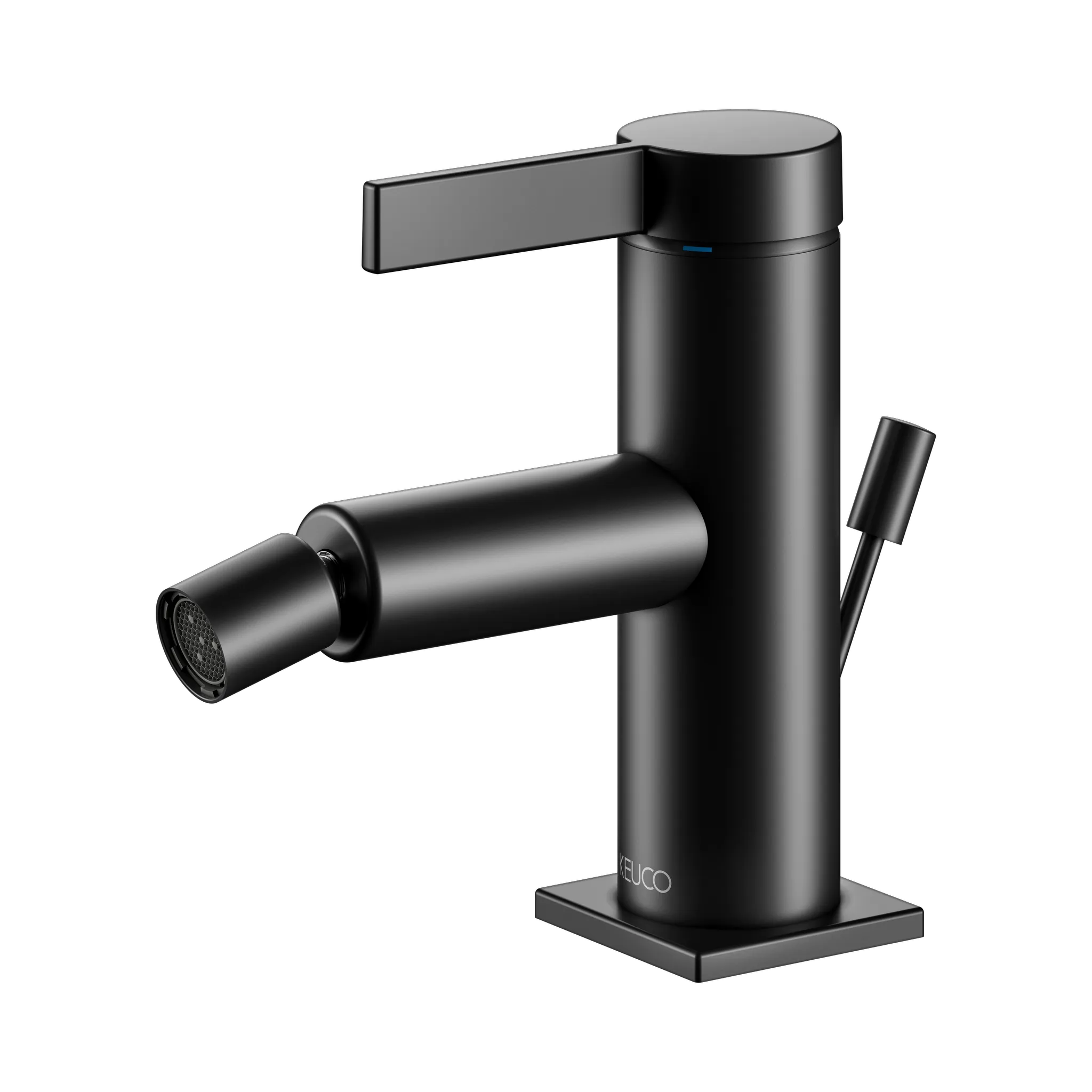 IXMO 59509371000 Einhebel-Bidetmischer mit Zugstangen-Ablaufgarnitur IXMO Pure, Rosette rund/eckig schwarz IXMO 59509371000 Einhebel-Bidetmischer mit Zugstangen-Ablaufgarnitur IXMO Pure, Rosette rund/eckig schwarz