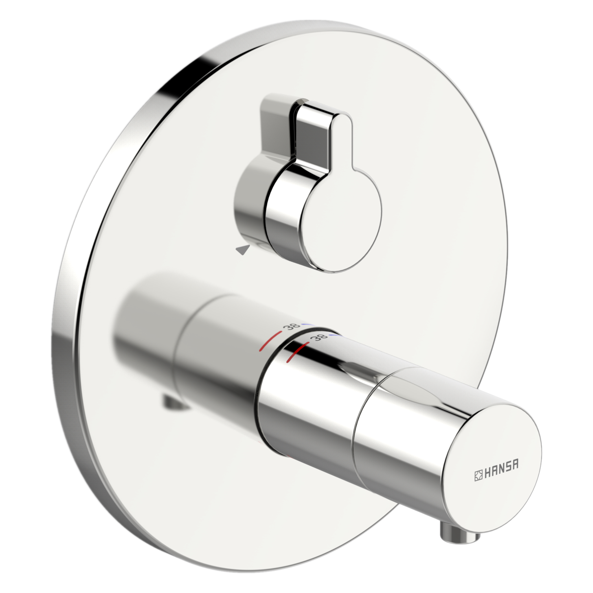 HansaVAROX Wannen- und Brausearmatur Fertigmontageset für Wanne/Brause HansaVAROX PRO 4058 Rosette rund Chrom HansaVAROX Wannen- und Brausearmatur Fertigmontageset für Wanne/Brause HansaVAROX PRO 4058 Rosette rund Chrom